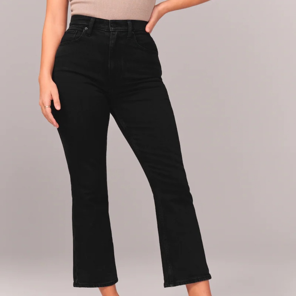 Abercrombie & Fitch Curve Love Kick Flare Jeans